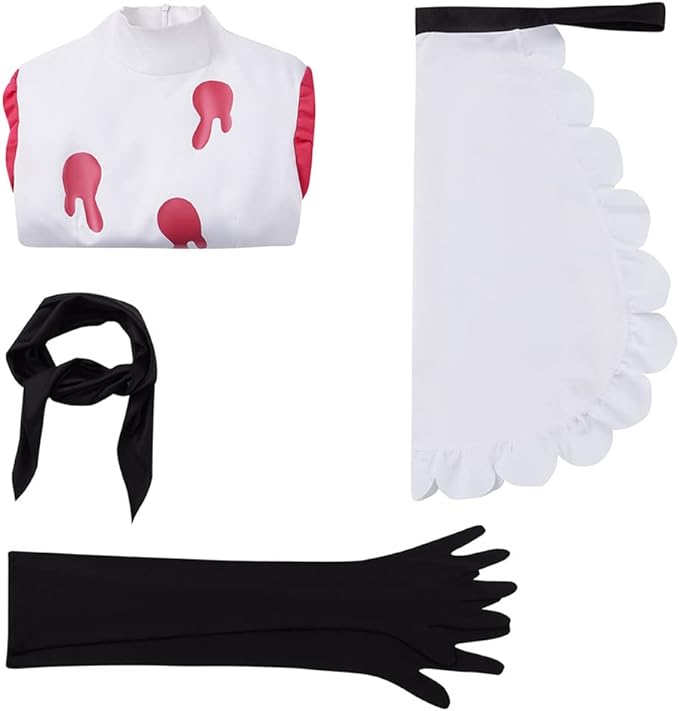 ハズビンホテル コスプレ ニフティ Niffty コスプレ衣装 4点セット ハズビンホテル コスプレ ニフティ Niffty コスプレ衣装 4点セット