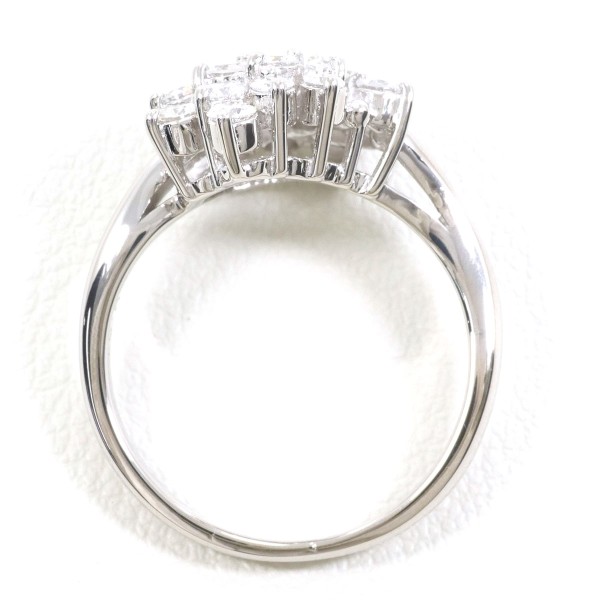 PT900 プラチナ リング 指輪 11号 ダイヤ 0.51 総重量約5.4g ジュエリー 中古 PT900 プラチナ リング 指輪 11号 ダイヤ 0.51 総重量約5.4g ジュエリー 中古