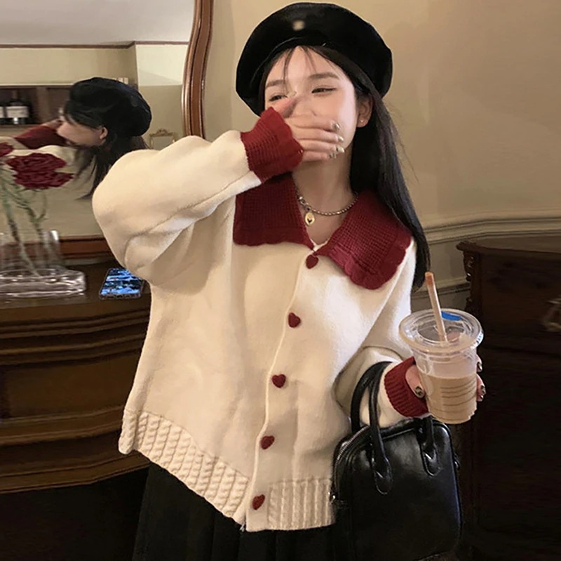 長袖ブラウス 春秋 ニットカーディガン ニット ウォーム トップス レディース おしゃれあったか!カシミヤタッチ 長袖ブラウス 春秋 ニットカーディガン ニット ウォーム トップス レディース おしゃれあったか!カシミヤタッチ