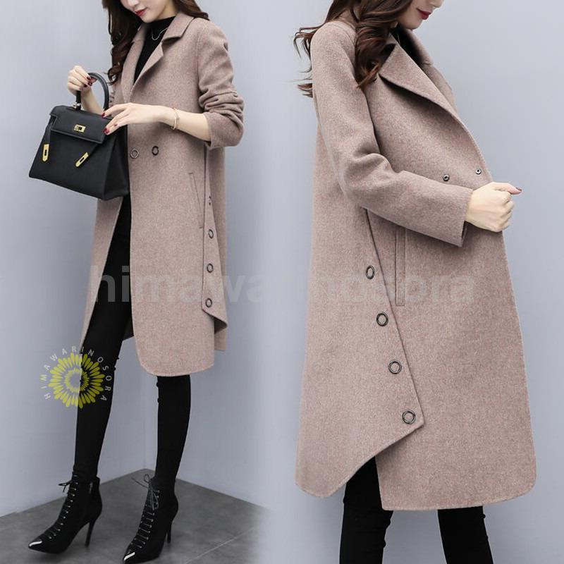 目玉商品 超人気 チェスターコート レディース 秋冬 厚手 ロングコート ラシャコート トレンチスーツオーバー ゆったりアウター 韓国風 オシャレ通勤 大人 着痩せ