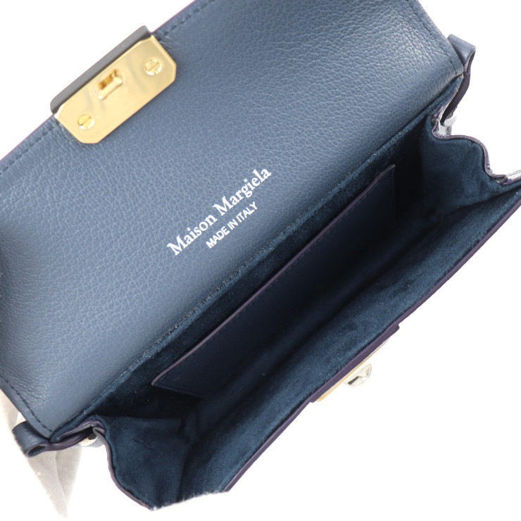 新品未使用展示品 Maison Margiela メゾン マルジェラ ショルダーバッグ SB1WD0002 NEW LOCK Horizontal ニュー ロック ホリゾンタル【本物保証】