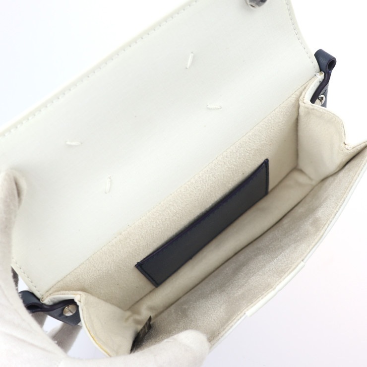 新品未使用展示品 Maison Margiela メゾン マルジェラ ショルダーバッグ SB1WD0002 NEW LOCK Horizontal ニュー ロック ホリゾンタル【本物保証】