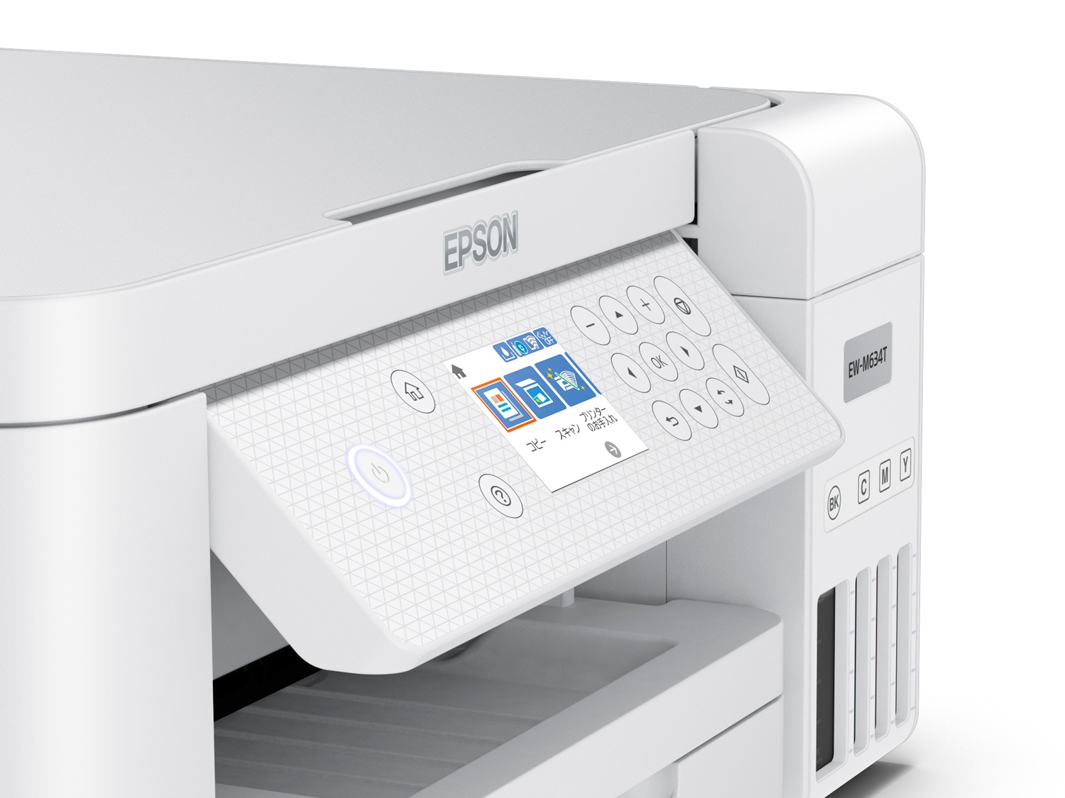 エプソン エコタンク搭載モデル A4カラーインクジェット複合機　4色 EWM634T