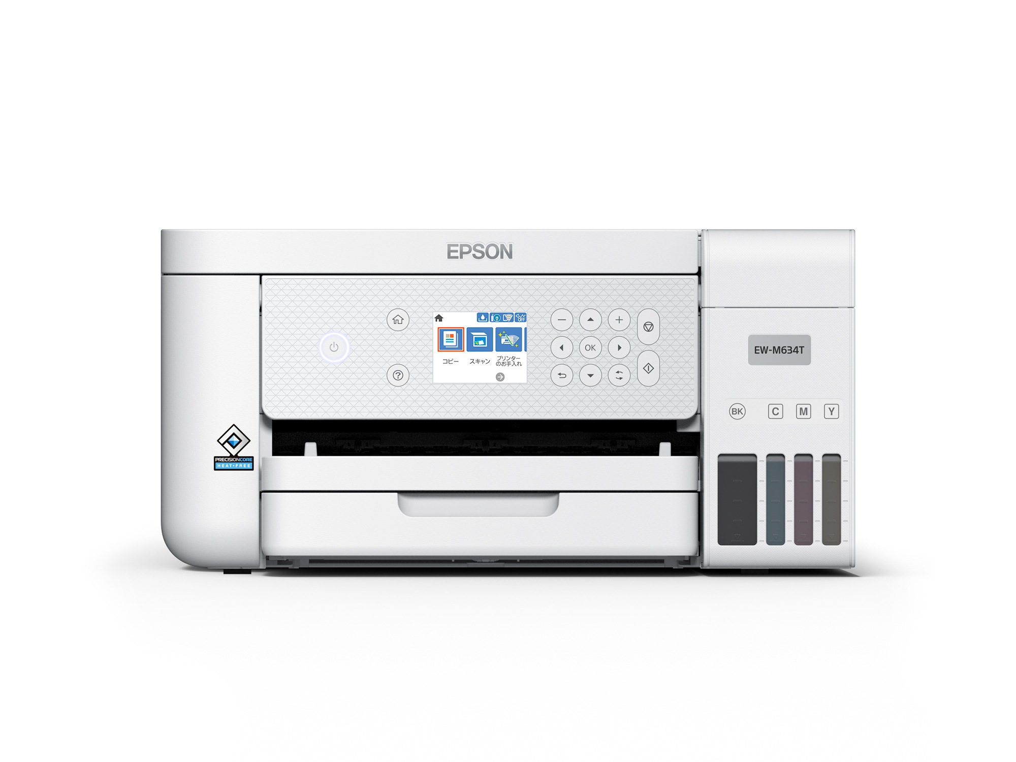 エプソン エコタンク搭載モデル A4カラーインクジェット複合機　4色 EWM634T