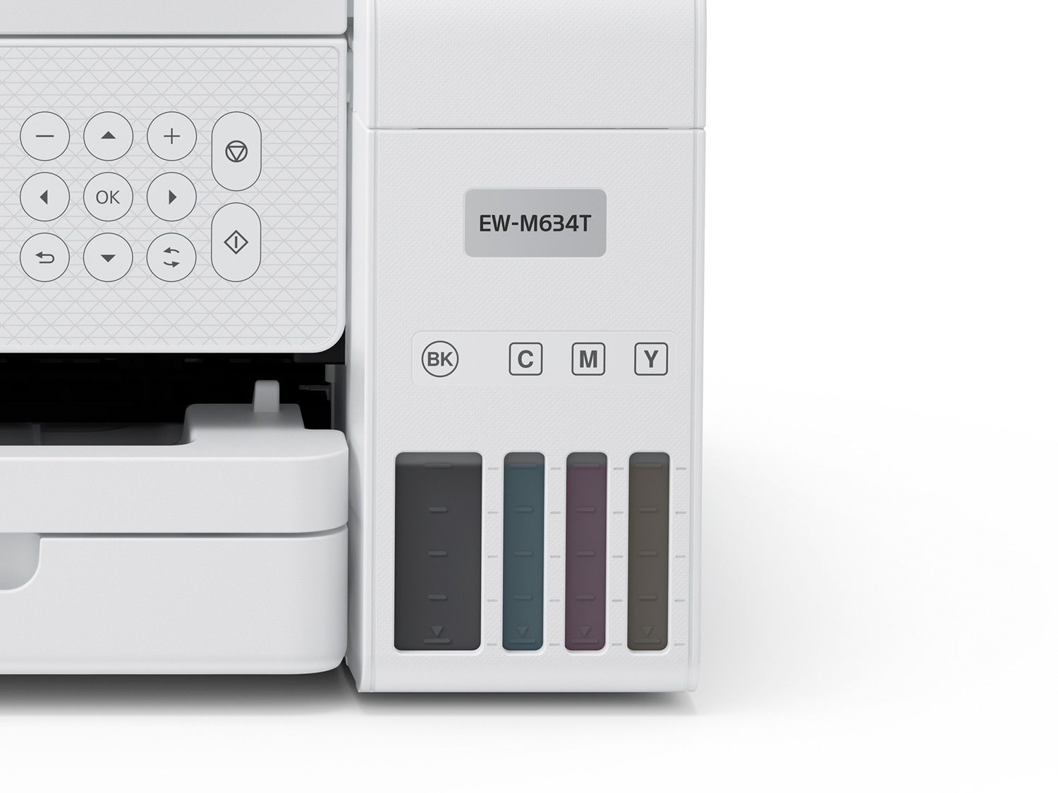 エプソン エコタンク搭載モデル A4カラーインクジェット複合機　4色 EWM634T