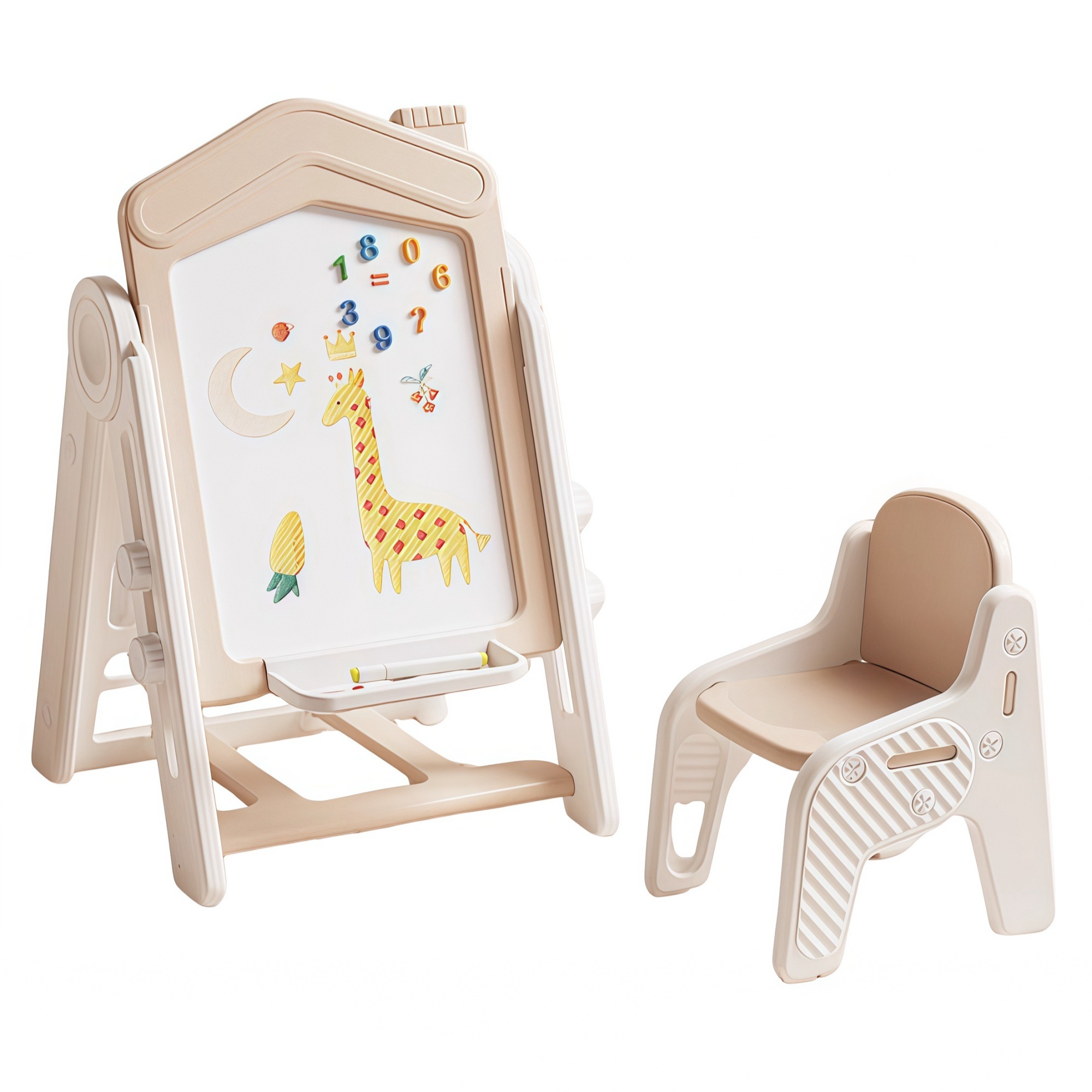 【国内へ発送&送·料·無·料】お絵描きボード 子供 ホワイトボード 折りたたみ ブラックボード 子ども こども おえかきボード おえかき お絵かき 知育 塗り絵 誕生日 プレゼント ギフト 組立簡単