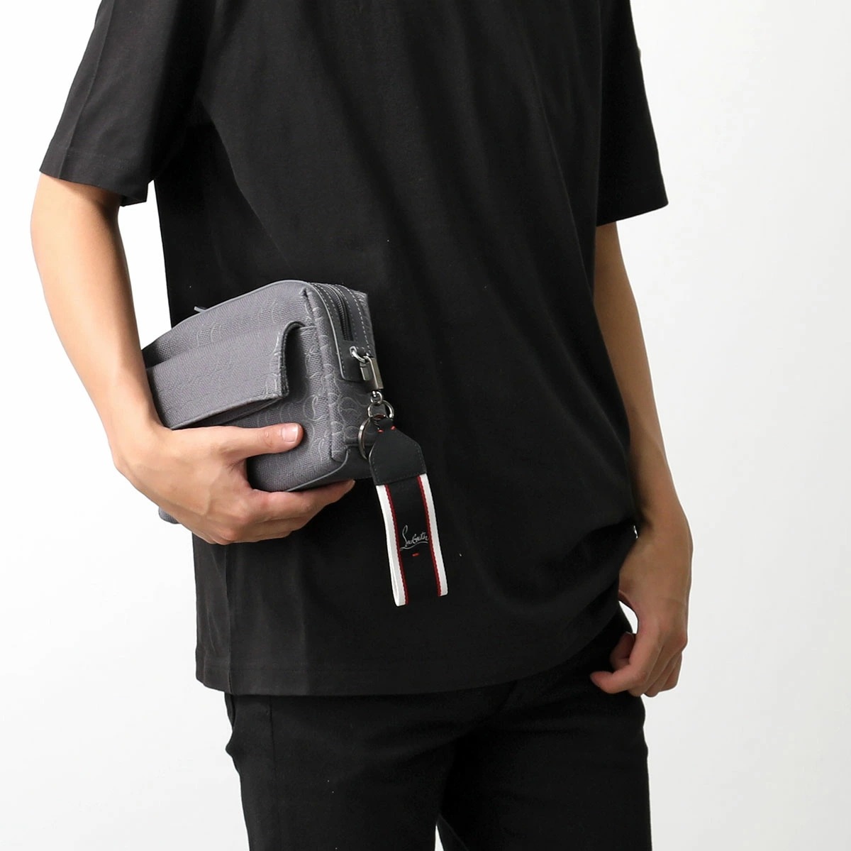 クリスチャンルブタン バッグ ZIP N FLAP 1245217 ブラック クリスチャンルブタン バッグ Christian Louboutin ZIP N FLAP