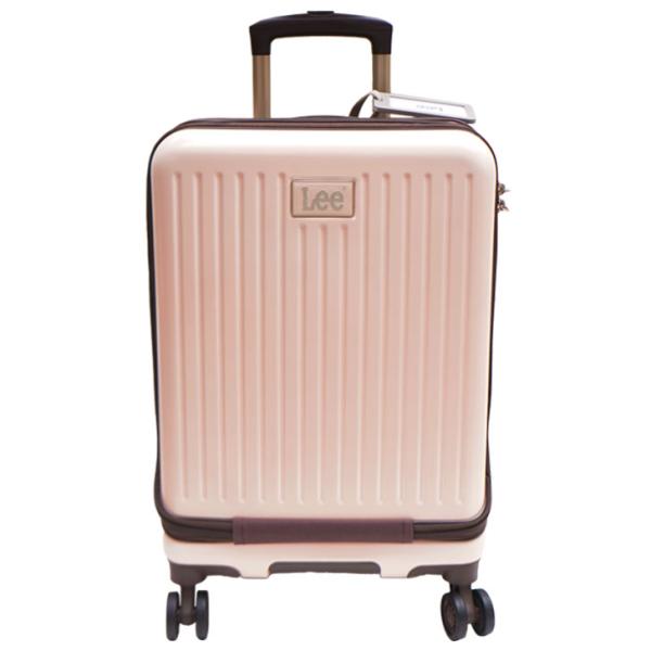 Lee キャリーケース 320-9021 スーツケース 53L フロントオープン レディース ブランド 3泊 5泊 ハードキャリー 国内 旅行 海外 出張 バス 飛行機