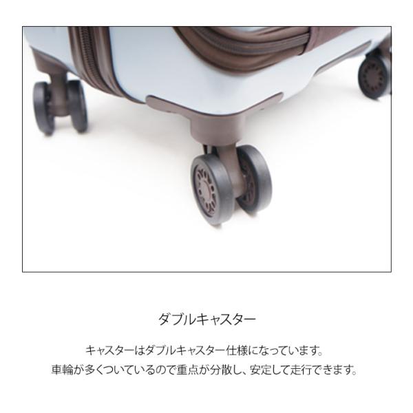 Lee キャリーケース 320-9021 スーツケース 53L フロントオープン レディース ブランド 3泊 5泊 ハードキャリー 国内 旅行 海外 出張 バス 飛行機