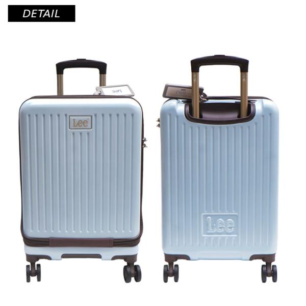 Lee キャリーケース 320-9021 スーツケース 53L フロントオープン レディース ブランド 3泊 5泊 ハードキャリー 国内 旅行 海外 出張 バス 飛行機