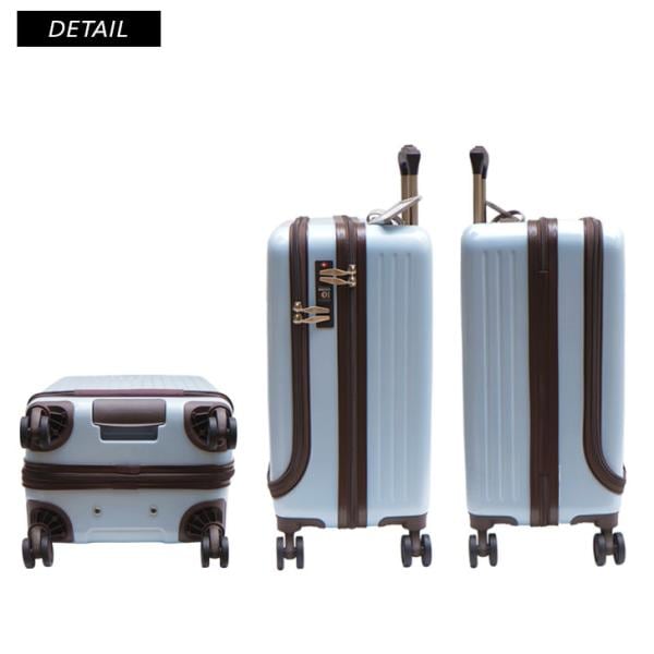 Lee キャリーケース 320-9021 スーツケース 53L フロントオープン レディース ブランド 3泊 5泊 ハードキャリー 国内 旅行 海外 出張 バス 飛行機