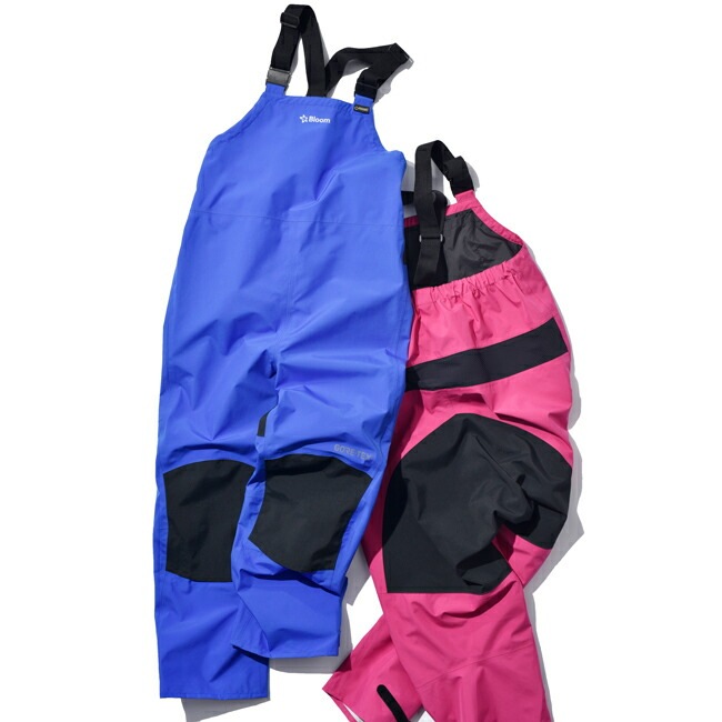 ゴアテックス レインパンツ Bloomサロペット ブルーム 田中産業 レインウエア 合羽 カッパ レディース メンズ 作業 現場 自転車 通勤 通学 ムレない 梅雨 雨 台風 登山 ハイキング ア
