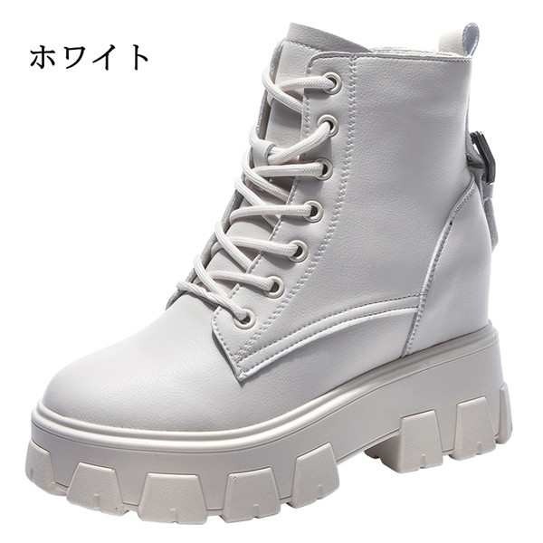 【2025新作入荷】ショートブーツ レディース ブーツ 厚底 ショート ブーツ ファスナー付き ヒール+インヒール 9cm ブラック ホワイト 【2025新作入荷】ショートブーツ レディース ブーツ 厚底 ショート ブーツ ファスナー付き ヒール+インヒール 9cm ブラック ホワイト