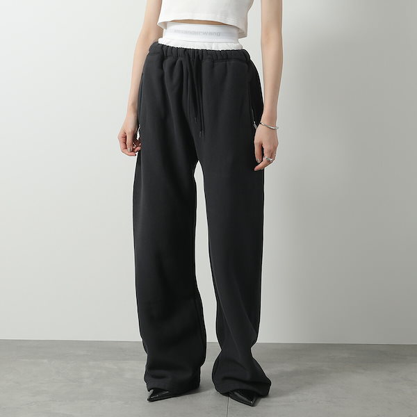 ALEXANDER WANG アレキサンダーワン スウェットパンツ グレー 大人気