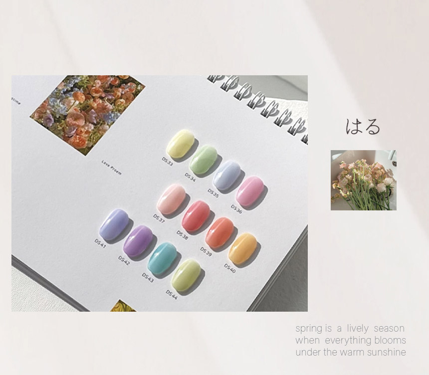 [DVOK] 【For Seasons Syrup gel 】【SUMMER なつ 】12色-セット / 季節の色彩を映した類のシロップコレクション