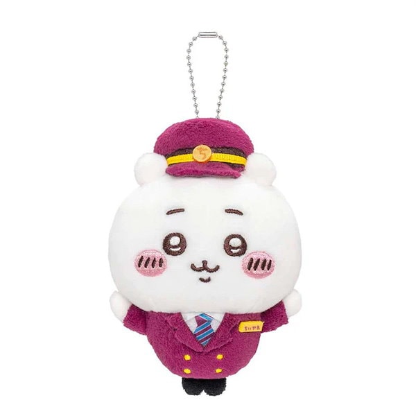 ちいかわ ぬいぐるみ ストラップ付き Qoo10] ちいかわ ぬいぐるみストラップが可愛いキ