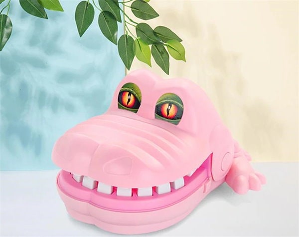 Qoo10] 激安セール ワニ 歯を抜く 歯を押す 指