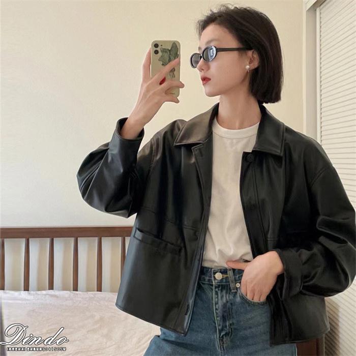 ジャケット レディース 本革 ラム革 羊革 ライダース 革ジャケット アウター 春 秋 冬