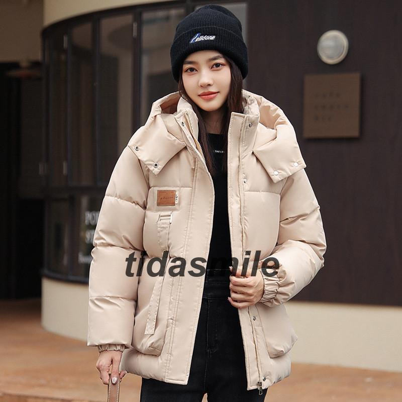気質中綿コートレディース中綿ジャケットダウンジャケットダウンコートフード付きアウターシンプル防寒厚通勤通学可愛い
