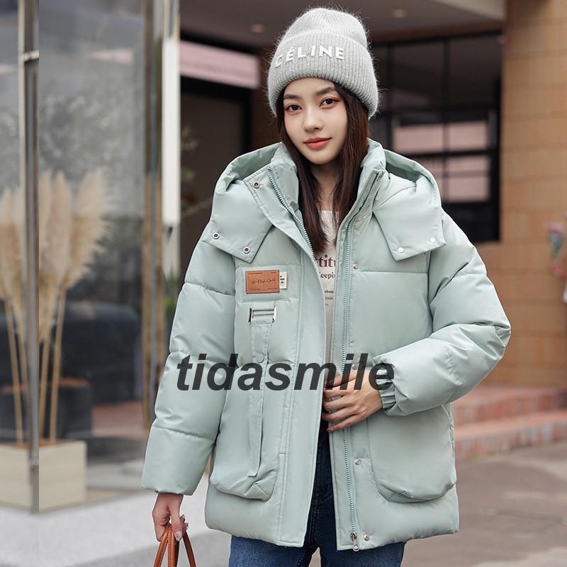 気質中綿コートレディース中綿ジャケットダウンジャケットダウンコートフード付きアウターシンプル防寒厚通勤通学可愛い