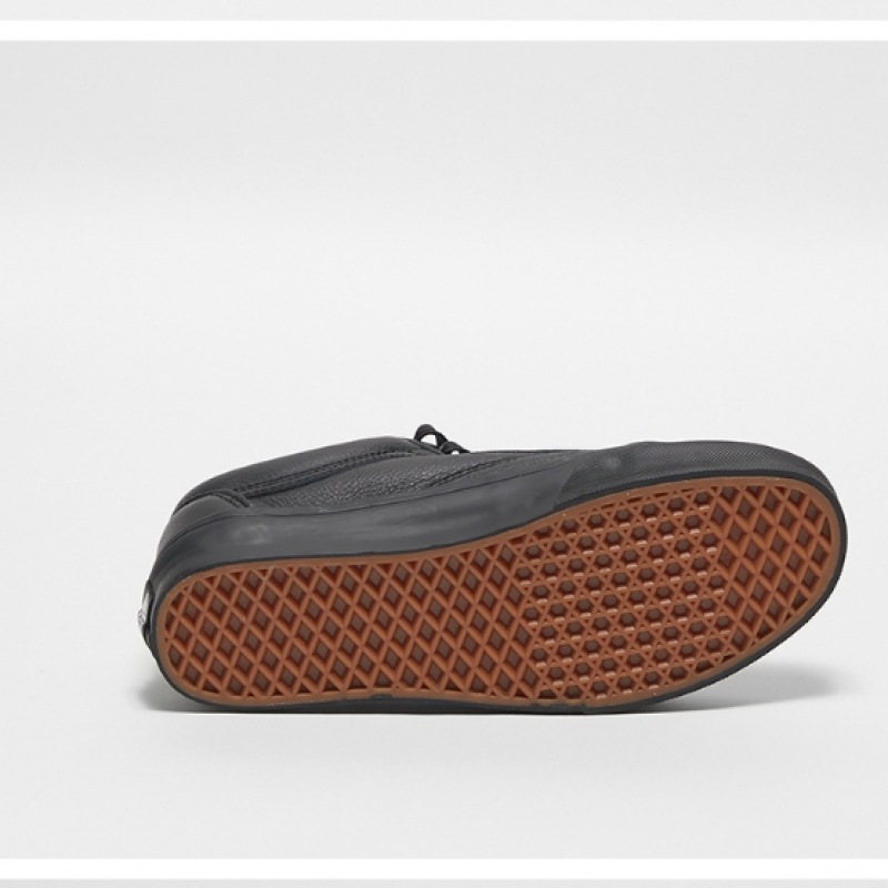 バーンズオールドスクール-(レザー) ブラック/VN0003Z6L3A1 バーンズオールドスクール-(レザー) ブラック/VN0003Z6L3A1