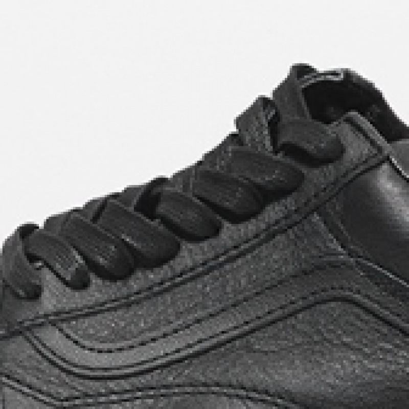 バーンズオールドスクール-(レザー) ブラック/VN0003Z6L3A1 バーンズオールドスクール-(レザー) ブラック/VN0003Z6L3A1