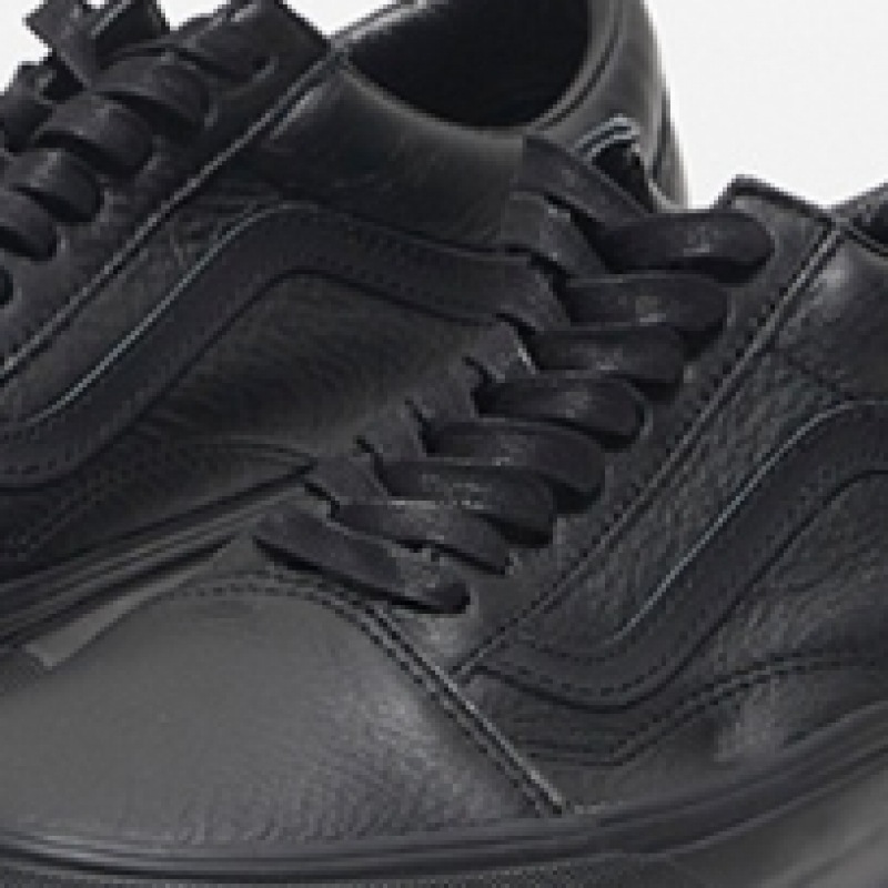 バーンズオールドスクール-(レザー) ブラック/VN0003Z6L3A1 バーンズオールドスクール-(レザー) ブラック/VN0003Z6L3A1