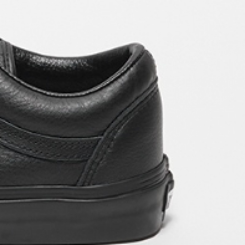 バーンズオールドスクール-(レザー) ブラック/VN0003Z6L3A1 バーンズオールドスクール-(レザー) ブラック/VN0003Z6L3A1