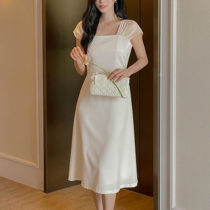 ワンピース 結婚式 パーティードレス 夏 ノースリーブ 肌見せ ワンピース 結婚式 パーティードレス 夏 ノースリーブ 肌見せ