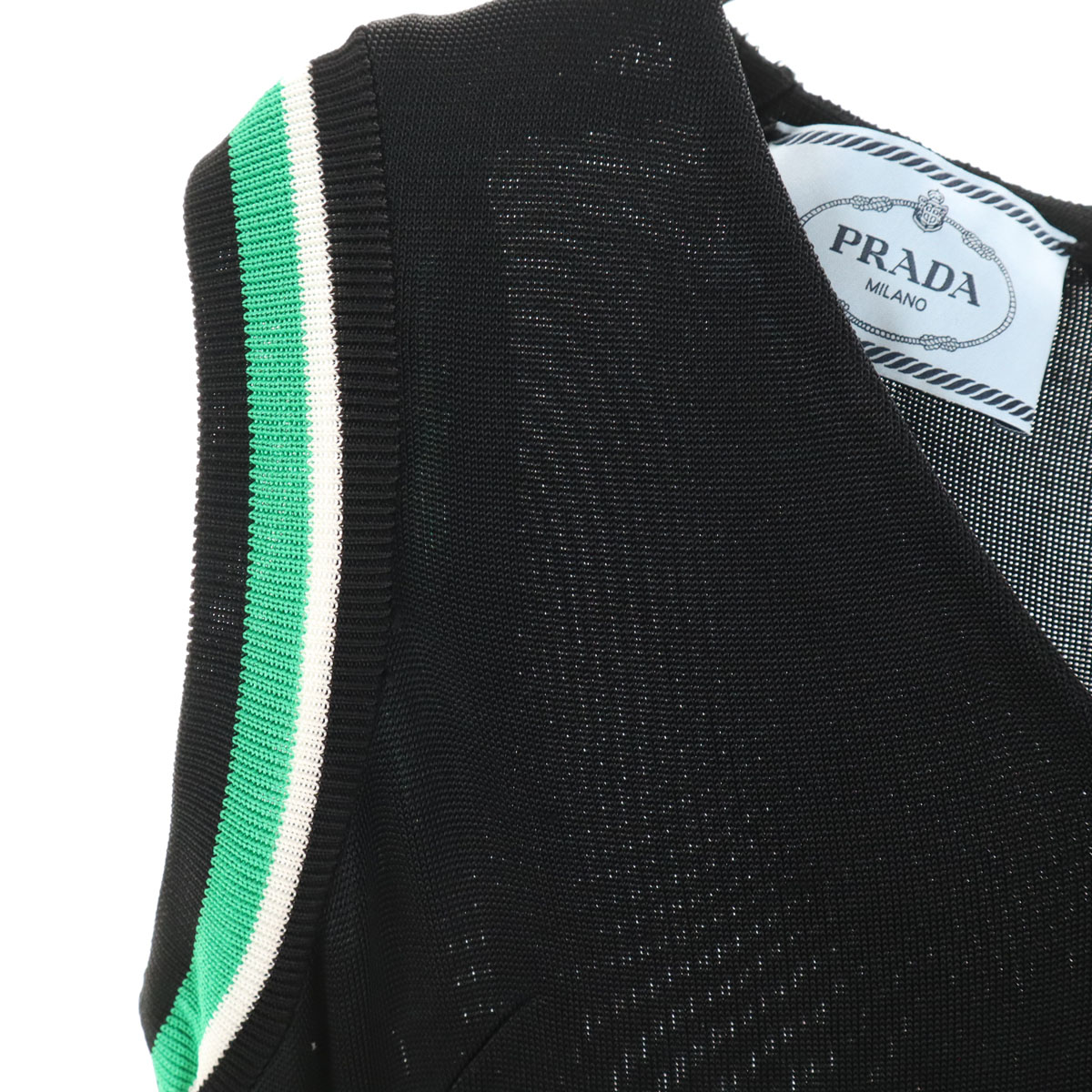 イタリア製 ノースリーブ ニット ミニワンピース 38 ブラック レディース 古着 イタリア製 ノースリーブ ニット ミニワンピース 38 ブラック レディース 古着