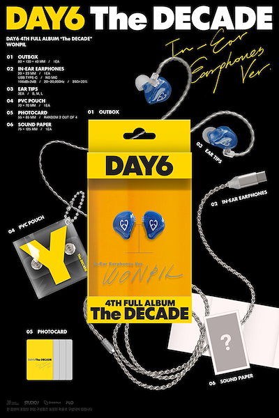 Qoo10] JYP Entertainment [メンバー 選択] DAY6 アルバム : KPOP