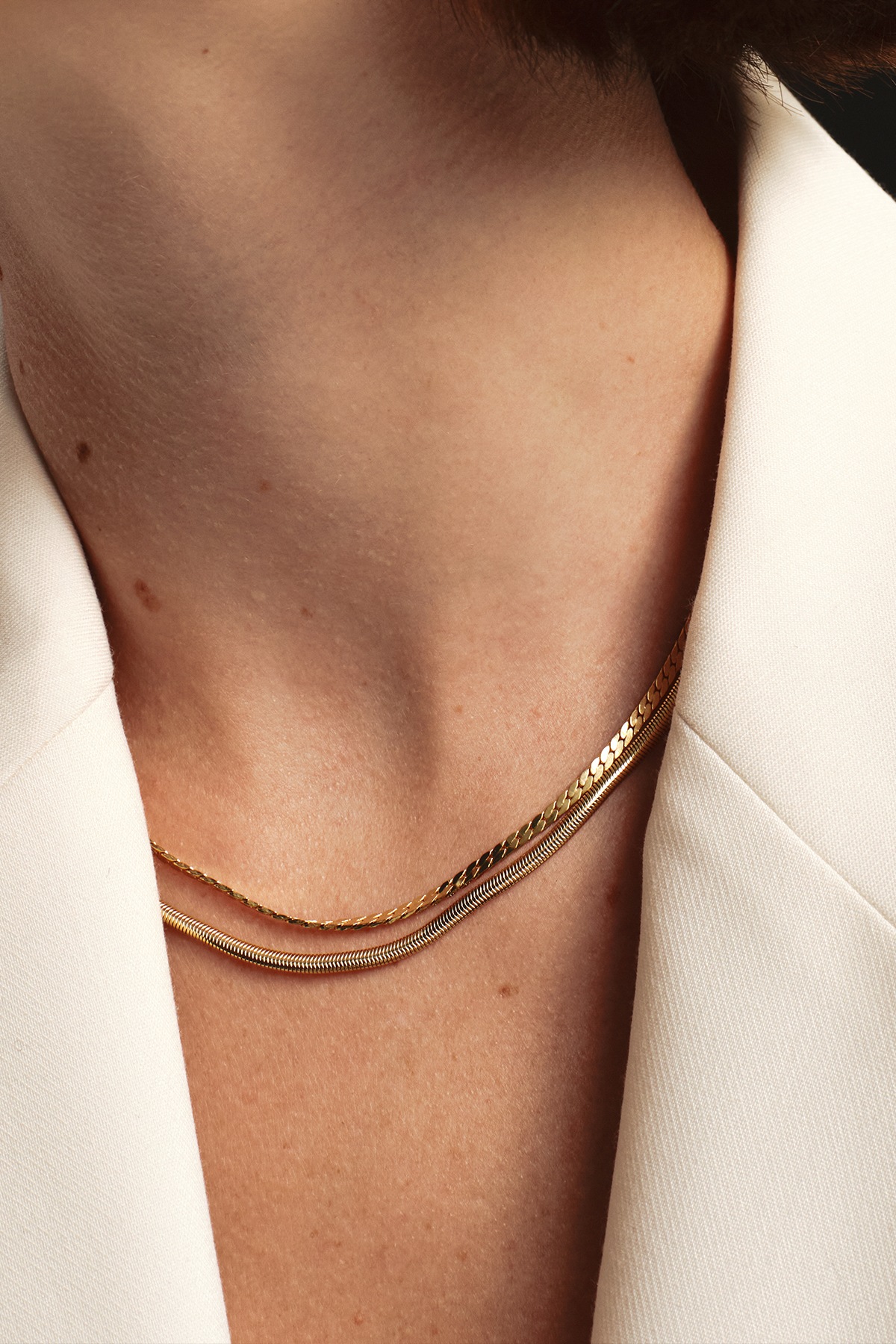 【Monday Edition】24SS GOLDEN CHAIN NECKLACE 1 Monday Edition】24SS GOLDEN CHAIN NECKLACE 3