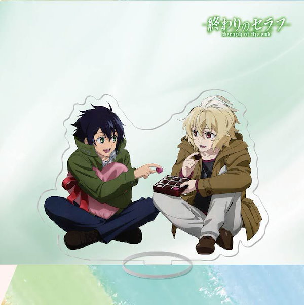 Qoo10] 終わりのセラフ スタンド柊シノア百夜優一