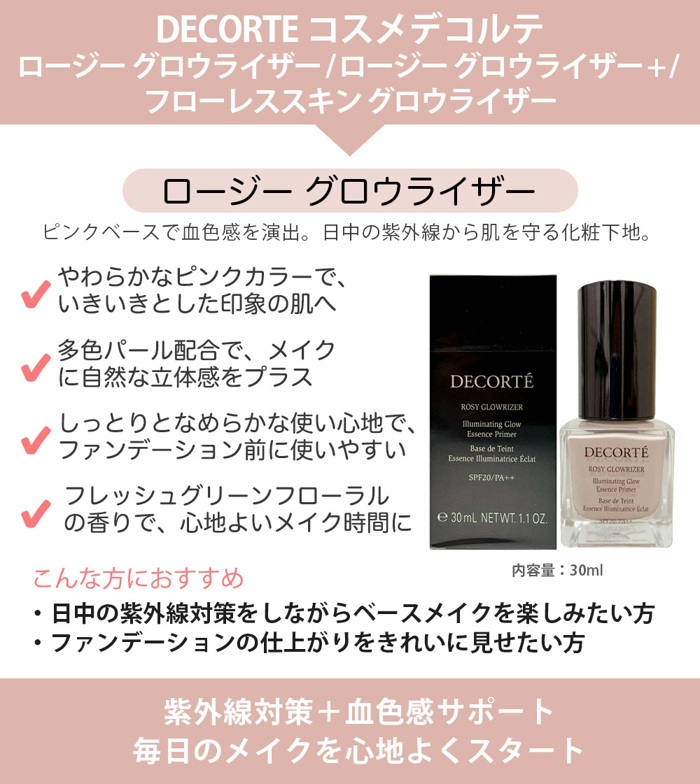 Qoo10] コスメデコルテ コーセー コスメデコルテ ロージー グロ