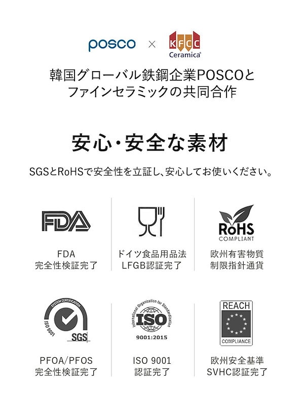 Qoo10] dogado フライパン 片手鍋 フタ 取っ手 6点セ