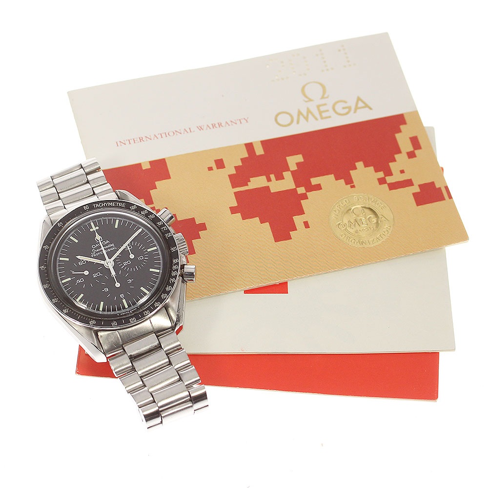 オメガ OMEGA ST145.022.78 スピードマスター プロフェッショナル クロノグラフ cal.861 下がりR 手巻き メンズ 保証書付き_806223【中古】 オメガ OMEGA ST145.022.78 スピードマスター プロフェッショナル クロノグラフ cal.861 下がりR 手巻き メンズ 保証書付き_806223【中古】