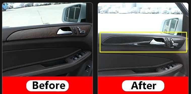 メルセデス・ベンツ GL/GLS/ML/GLEクラス 用 インナードアパネル ガーニッシュ カバー 4個 3色選択(メモリボタン付きタイプ) メルセデス・ベンツ GL/GLS/ML/GLEクラス 用 インナードアパネル ガーニッシュ カバー 4個 3色選択(メモリボタン付きタイプ)