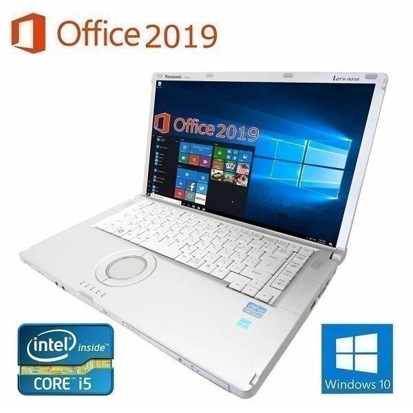 【動画編集用PC】Panasonic CF-B11 Windows10 新品メモリー:16GB 新品HDD:1TB Office 2019 & Qtuo 2.4G 無線マウス 5DPIモード セット