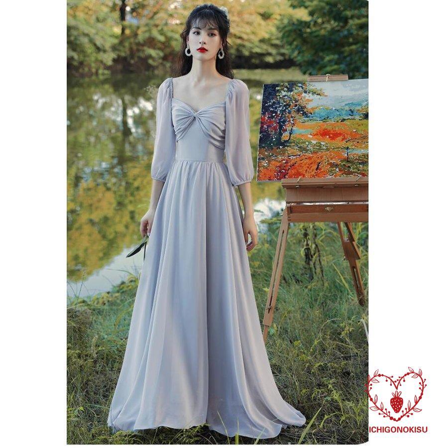 【目玉商品超人気】ブライズメイド ドレス ロングドレス ウエディングドレス プリンセス コンサート 花嫁の介添えドレス 結婚式 二次会 パーティー 演奏会 発表会 披露宴 袖あり 【目玉商品超人気】ブライズメイド ドレス ロングドレス ウエディングドレス プリンセス コンサート 花嫁の介添えドレス 結婚式 二次会 パーティー 演奏会 発表会 披露宴 袖あり