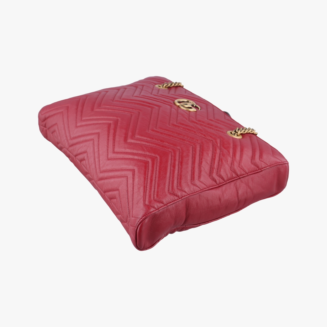 GGマーモントレッドレザー524578E025501898中古 GGマーモントレッドレザー524578E025501898中古