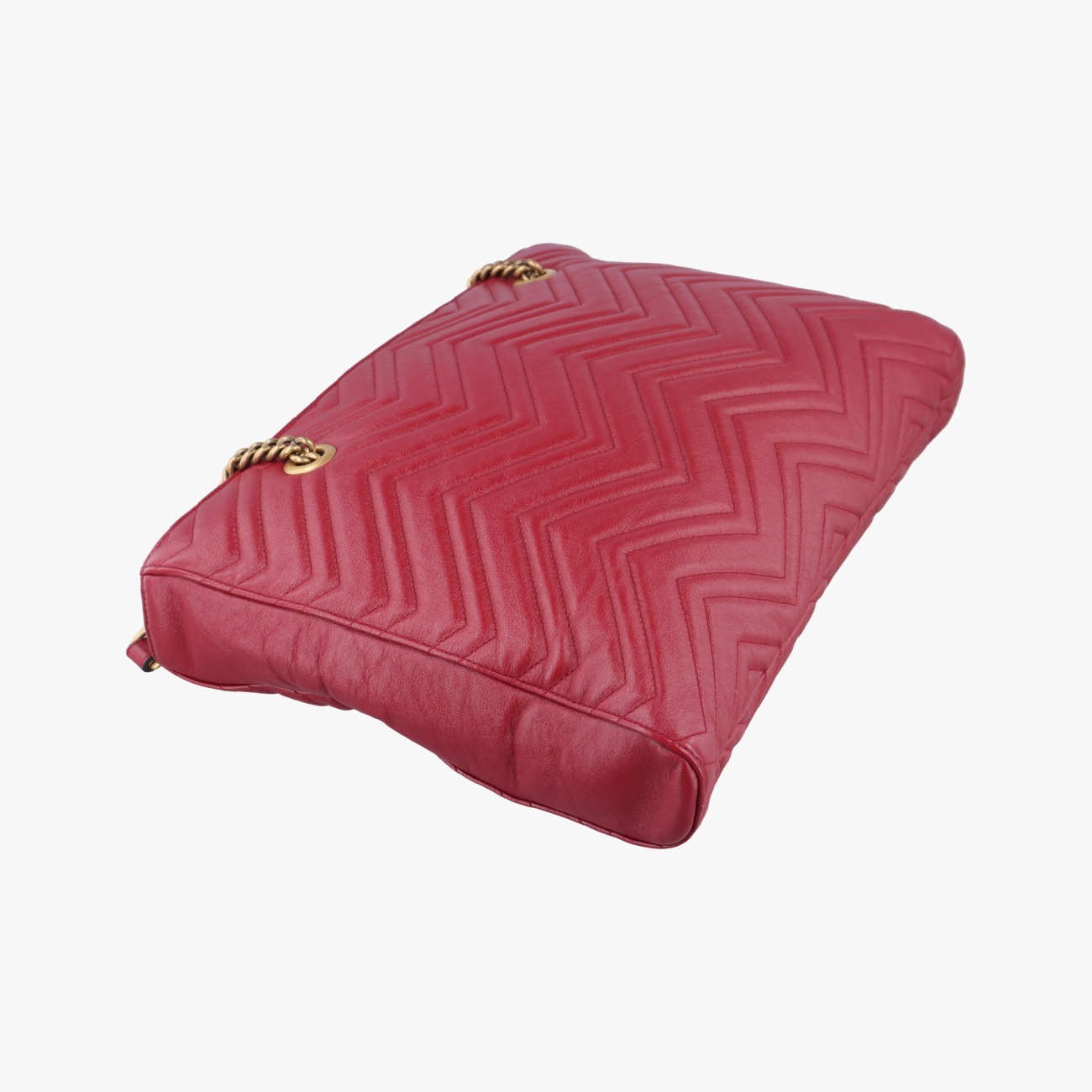 GGマーモントレッドレザー524578E025501898中古 GGマーモントレッドレザー524578E025501898中古