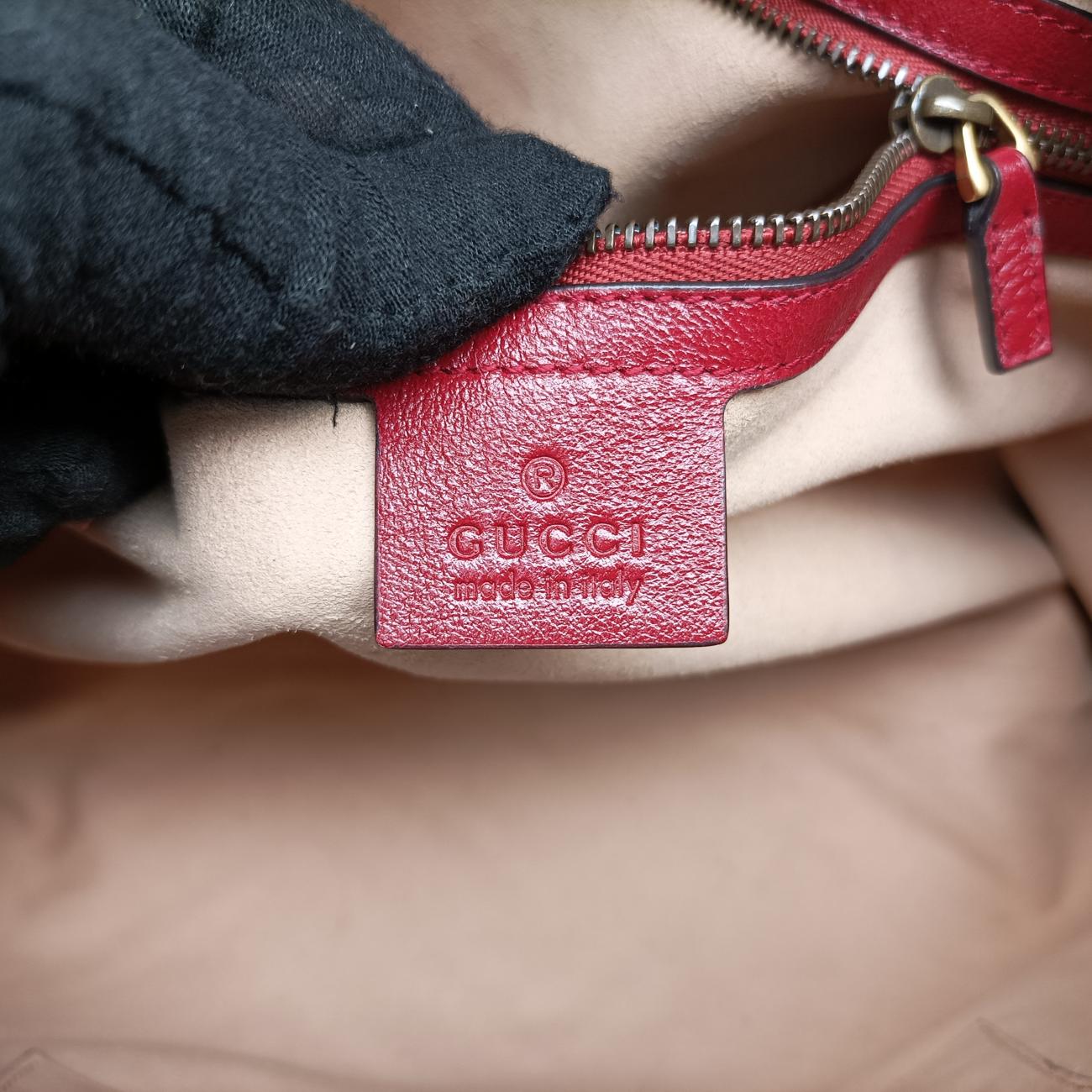 GGマーモントレッドレザー524578E025501898中古 GGマーモントレッドレザー524578E025501898中古