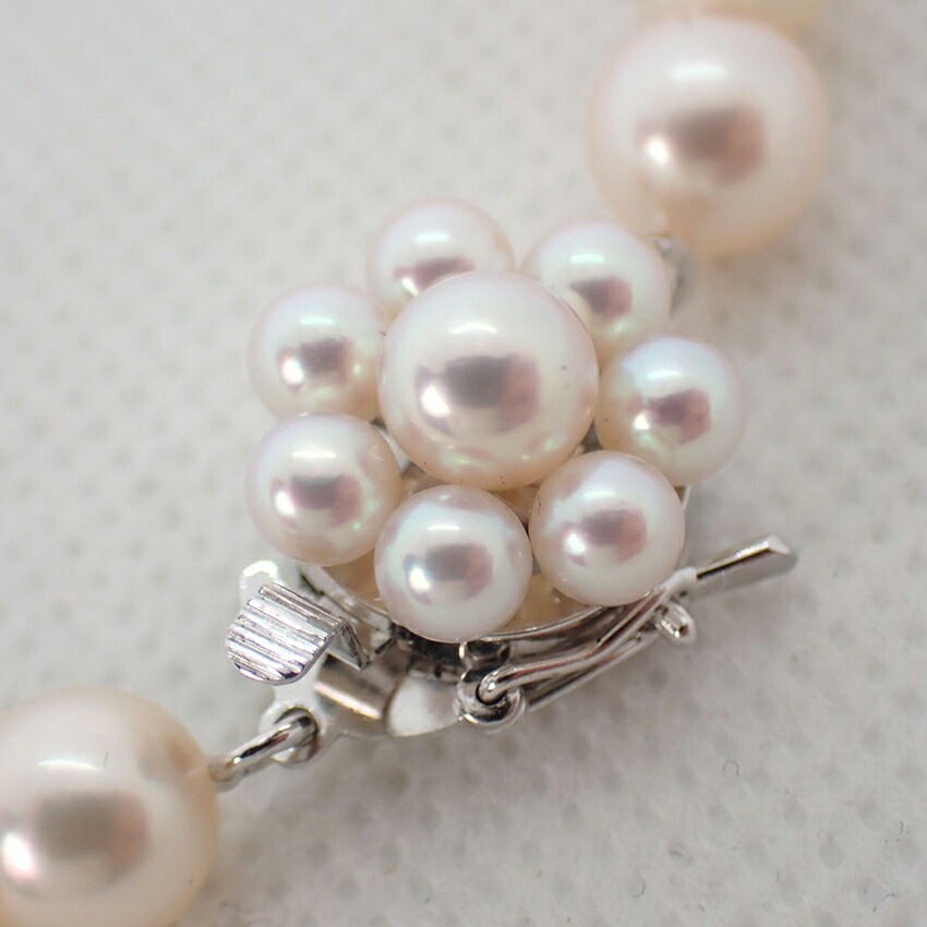 TASAKI真珠　ピアスとネックレスSET 田崎真珠 TASAKI パールネックレス ピアス セット 旧刻印 本真珠