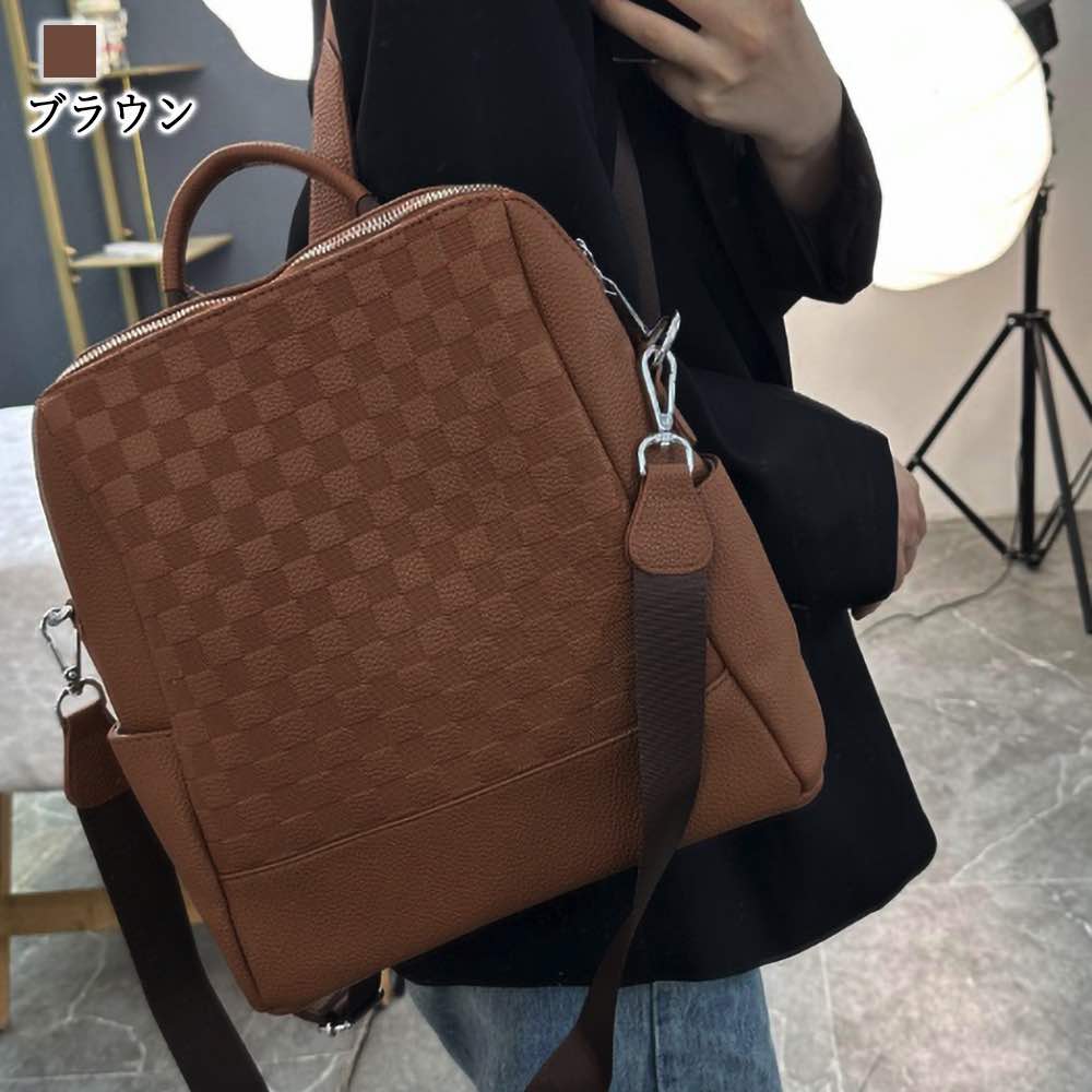 リュック レディース 2wayスクエアバッグ 50代 大容量 大きめ 黒 革 冬 春 パソコン 本革 小さめ 防水 ビジネス 通勤用 撥水 おしゃれ バッグ ノートPC A4 秋 四角 ブランド レザ