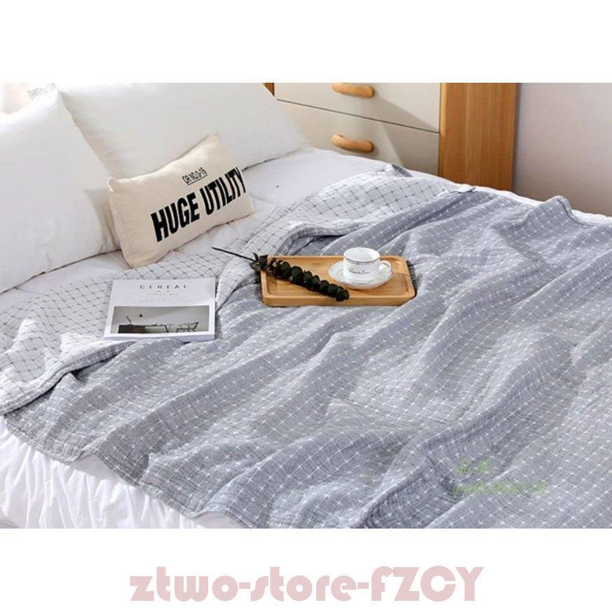 ブランケット サマーブランケット シングル 綿 コットン ガーゼケット ひざ掛け マルチクロス ベッドスロー ソファカバー マルチカバー 肌掛け … スローケット