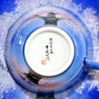 有田焼 金龍窯 中村 一代 夜桜 ティーカップ＆ソーサー/紅茶碗皿 有田焼 金龍窯 中村 一代 夜桜 ティーカップ＆ソーサー/紅茶碗皿