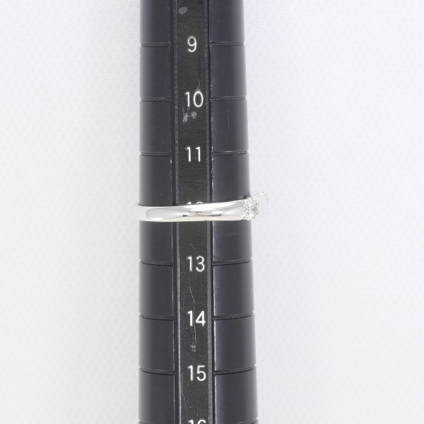 PT900 プラチナ リング 指輪 12号 ダイヤ 0.50 総重量約3.1g ジュエリー 中古 PT900 プラチナ リング 指輪 12号 ダイヤ 0.50 総重量約3.1g ジュエリー 中古