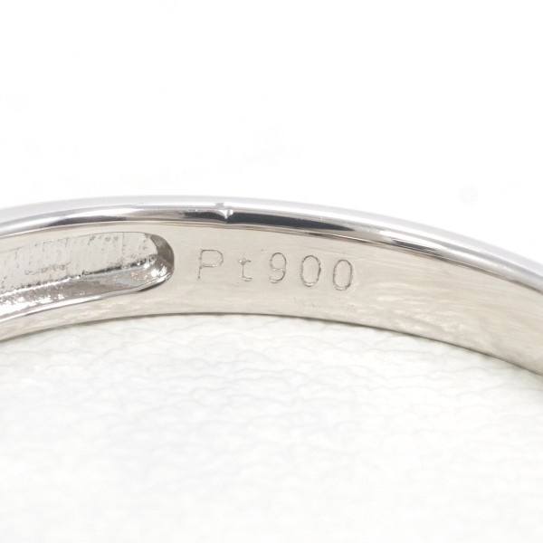 PT900 プラチナ リング 指輪 12号 ダイヤ 0.50 総重量約3.1g ジュエリー 中古 PT900 プラチナ リング 指輪 12号 ダイヤ 0.50 総重量約3.1g ジュエリー 中古