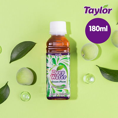 Taylor Deep Water 180ml 7本セット Qoo10] TAYLOR 【即日発送】[Taylor ]プルーン
