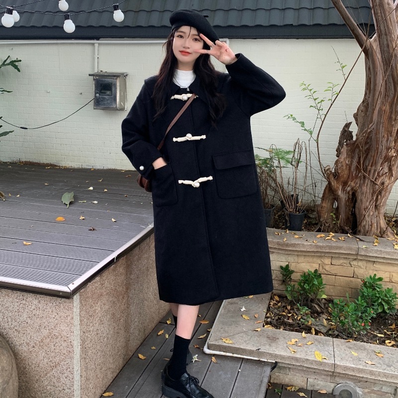 ウールコート ダッフルコート アウター コート 上着 長袖 Iライン 前開き かわいい 大人可愛い ウールコート ダッフルコート アウター コート 上着 長袖 Iライン 前開き かわいい 大人可愛い